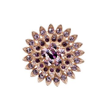 Italina lotus brooch 153913