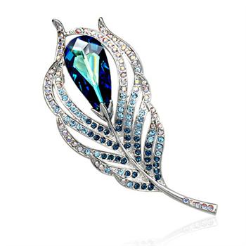 Allencoco crystal brooch 500432