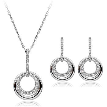 Fashion high quality diamond jewelry set...