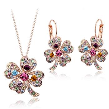 Fashion Austrian crystal jewelry set 134...