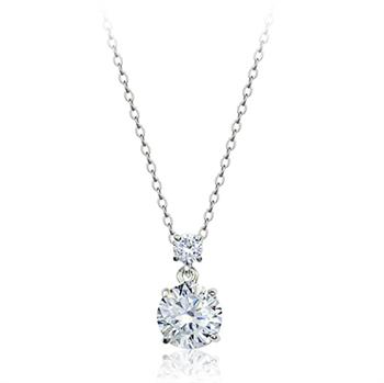 Italinatwinkle zircon necklace 132233