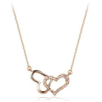 Italina Rigant heart to heart fashion necklace 860554