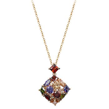 Austrian crystal necklace 331168