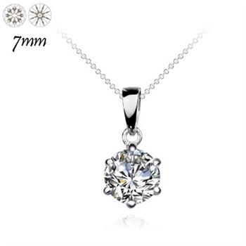 7MM silver pendant(excluding chain) 781393