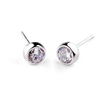 Fashion pure silver earring 710530