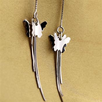 Fashion silver earrings 630804