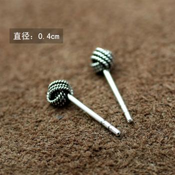 Fashion silver earrings 810031