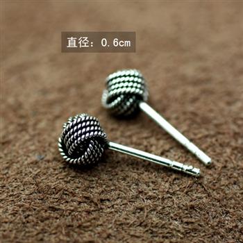 Fashion silver earrings 810031