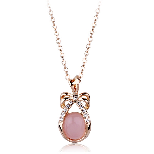 Italina fashion jewelry opal necklace with good quality 135041