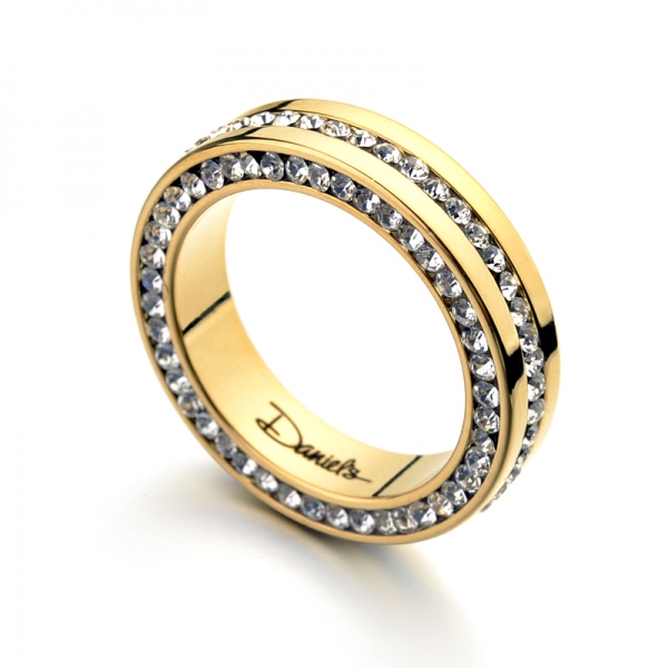 Fashion 18k platinum plated ring 10819002