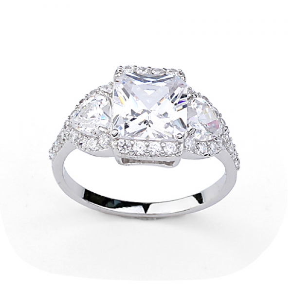 Hot sale fashion luxury zircon wedding ring    10247