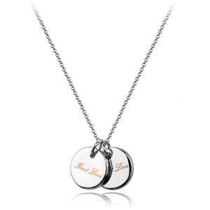 Italina fashion jewelry glaze necklace with good quality 330755