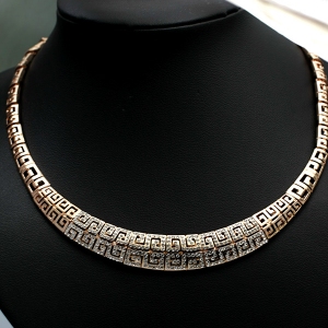 Austrian crystal necklace 400209