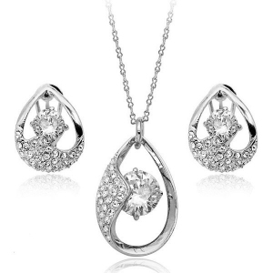 Italina zircon jewelry set 220471