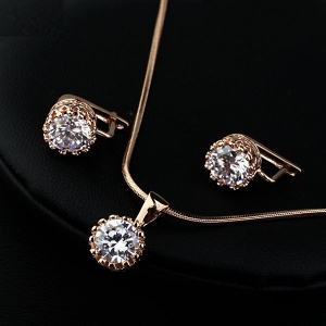Fashion diamond jewelry set 134982+12541...