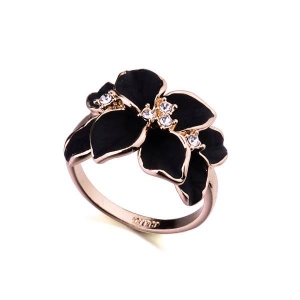 Austrian crystal ring 95676