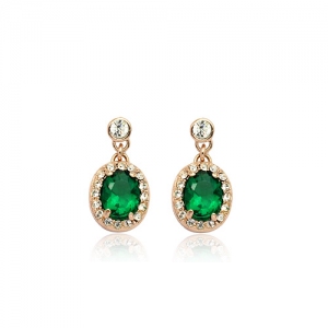 Italina zircon earring121115(86165) 