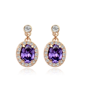 Italina zircon earring121115(86165) 