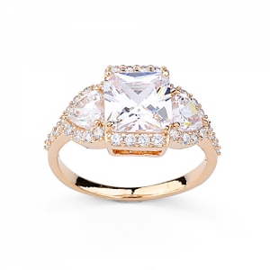 Hot sale fashion luxury zircon wedding ring    10247