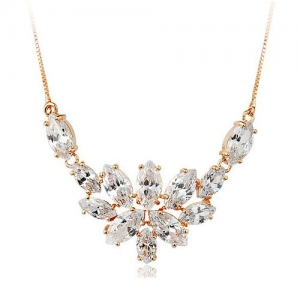 Allencoco zircon necklace  3070055