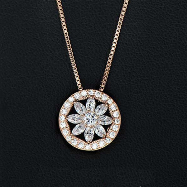 R.A Zircon necklace 3314006001