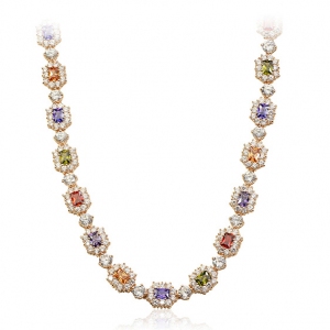 Austrian crystal necklace 200852