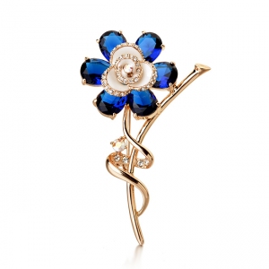 R.A flower brooch 145734