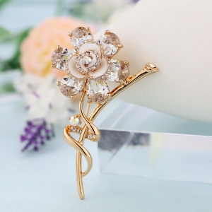 R.A flower brooch 145734