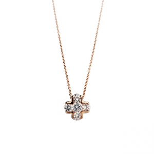 R.A zircon necklace  400495