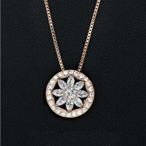 R.A Zircon necklace 3314006001