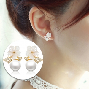 Allencoco Pearl earring 208068002 