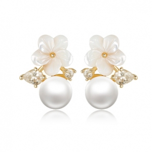 Allencoco Pearl earring 208068002 