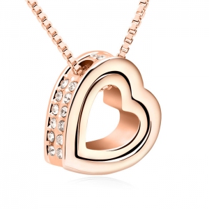 Allencoco heart necklace 3502602