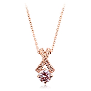 Austrian crystal necklace 76019(130384)