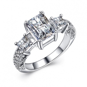 Allencoco Zirconia Rings 93269