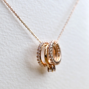 Rigant 3 circles necklace  62078
