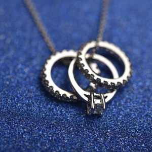Rigant 3 circles necklace  62078