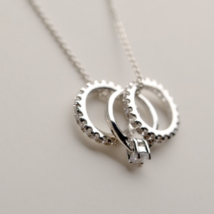 Rigant 3 circles necklace  62078