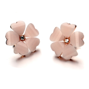 Rigant acrylic flower earring   86709