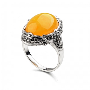 Allencoco agate ring  10348