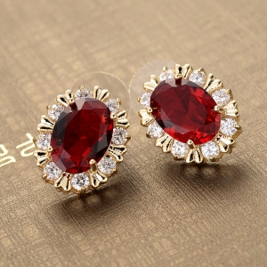 Allencoco zircon earring  208101036