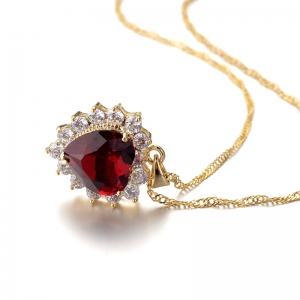 Allencoco zircon necklace  3070092036