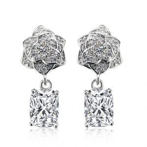 Allencoco zircon earring  208112002