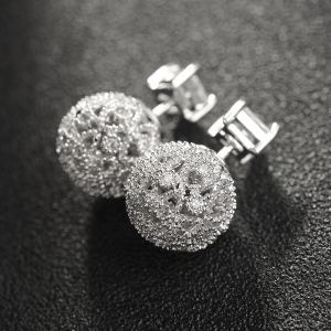 Allencoco ball earring  208106002