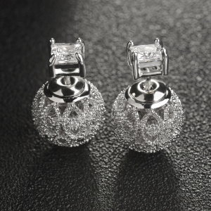 Allencoco ball earring  208106002