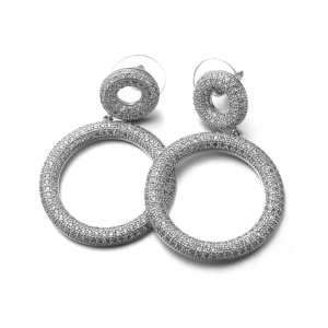 Allencoco zircon earring  208126002