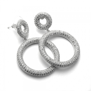 Allencoco zircon earring  208126002