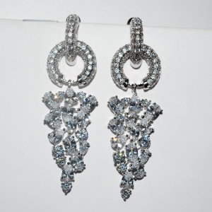 Allencoco zircon earring  208139002