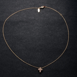 Allencoco cross necklace  77462