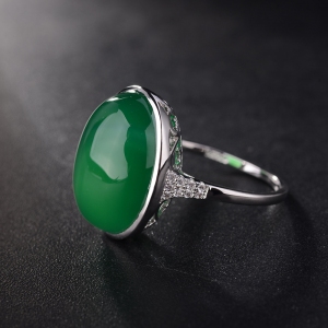 R.A gemstone ring   115485